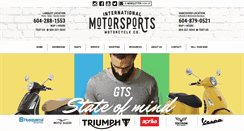 Desktop Screenshot of internationalmotorsports.com